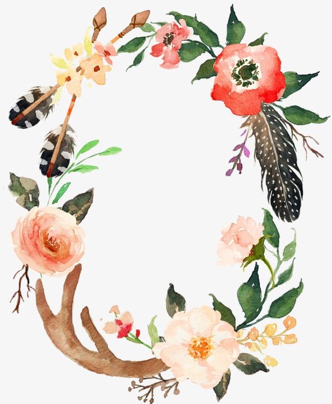 Watercolor Painted Feather Wreath Wreath PNG, Clipart, Arrow, Arrow Feather Wreath, Feather, Feather Clipart, Feather Wreath Free PNG Download