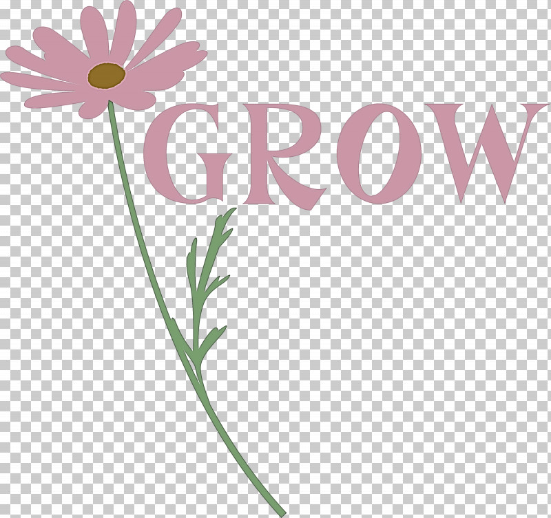 GROW Flower PNG, Clipart, Biology, Common Daisy, Daisy Family, Floral Design, Flower Free PNG Download