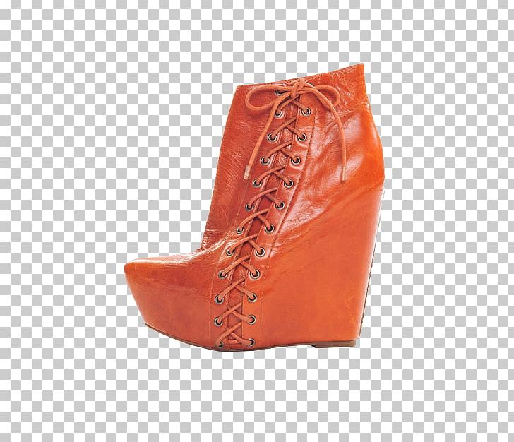 Boot High-heeled Shoe PNG, Clipart, Boot, Footwear, High Heeled Footwear, Highheeled Shoe, Orange Free PNG Download