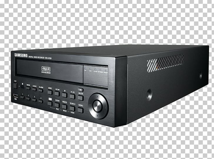 Digital Video Recorders Hanwha Aerospace Samsung Closed-circuit Television PNG, Clipart, 1080p, Audio Receiver, Camera, Closedcircuit Television, Digital Television Free PNG Download
