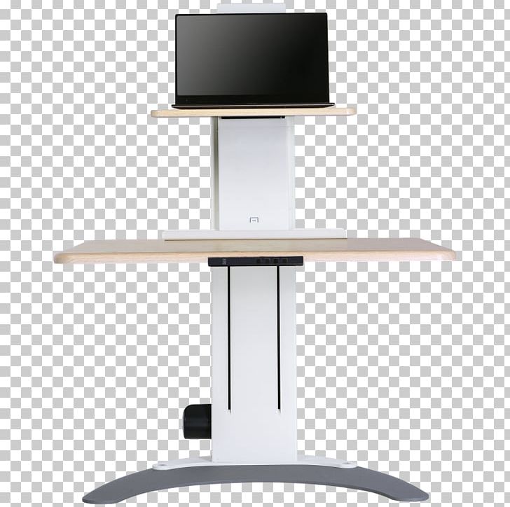 Table Standing Desk Sit-stand Desk Laptop PNG, Clipart, Angle, Computer, Computer Monitor Accessory, Computer Monitors, Desk Free PNG Download