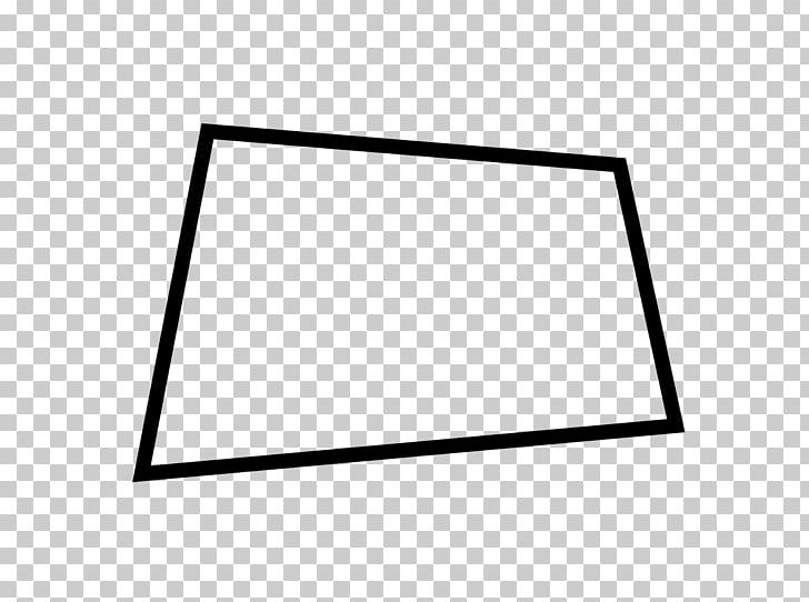 Quadrilateral Trapezoid Geometry Parallelogram Shape PNG, Clipart, Angle, Area, Art, Black, Black And White Free PNG Download