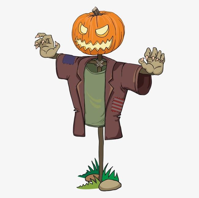Halloween Scarecrow PNG, Clipart, Cartoon, Cartoon Characters, Character, Characters, Funny Free PNG Download
