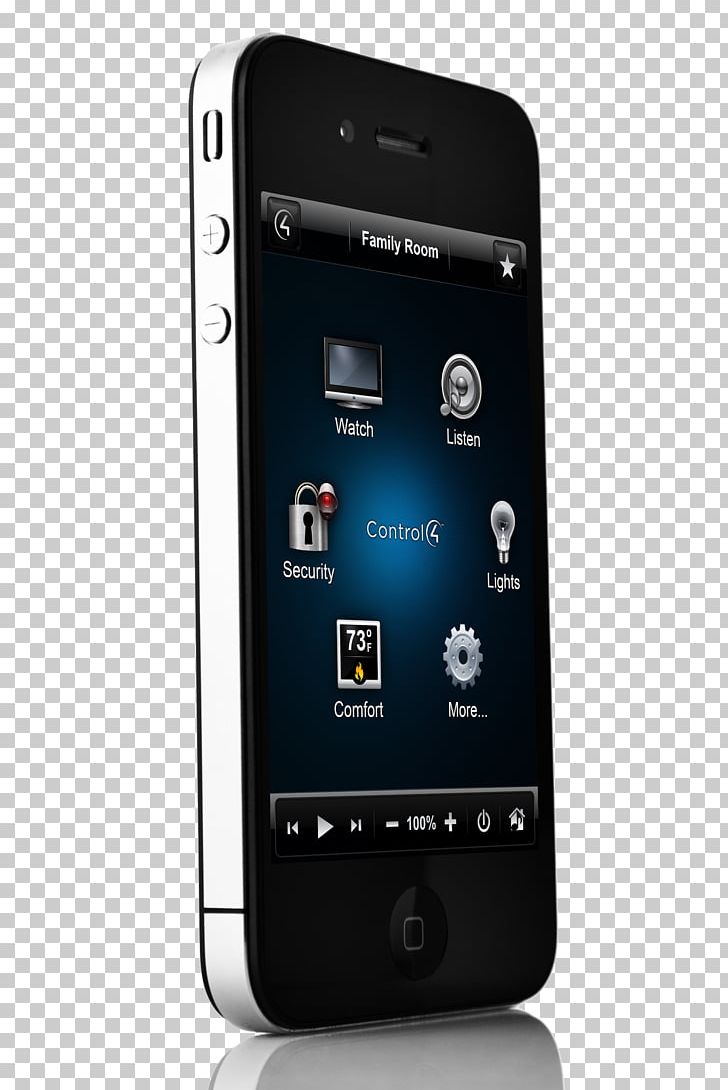 IPhone 4 Design Home Home Automation Kits Control4 PNG, Clipart, Android, Automation, Cellular Network, Controller, Electronic Device Free PNG Download