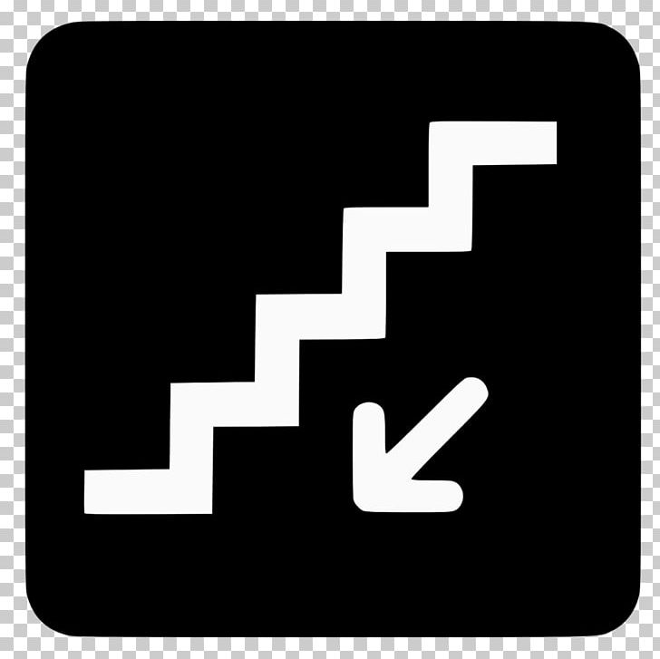 Stairs Building Sign PNG, Clipart, Architectural Engineering, Black, Brand, Building, Down Free PNG Download