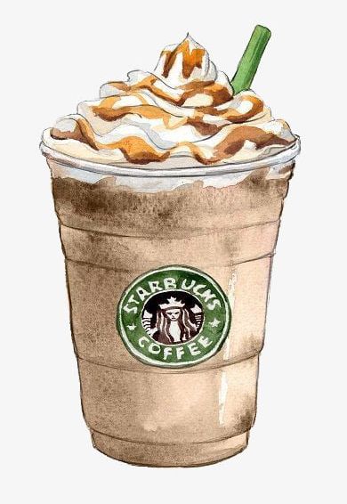 Watercolor Starbucks PNG, Clipart, Cartoon, Decoration, Hand, Hand Painted, Painted Free PNG Download