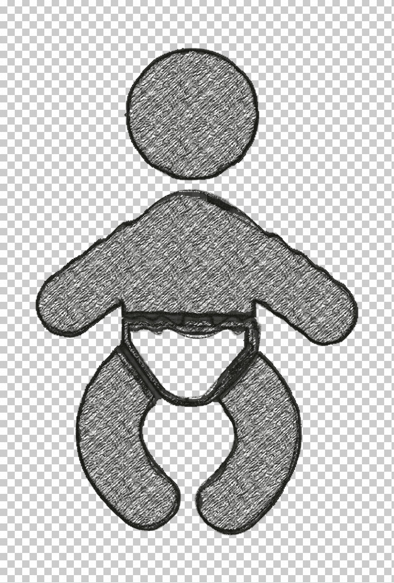 Child Icon Baby Wearing A Diaper Icon Humans 3 Icon PNG, Clipart, Black And White M, Cartoon, Child Icon, Headgear, Hm Free PNG Download