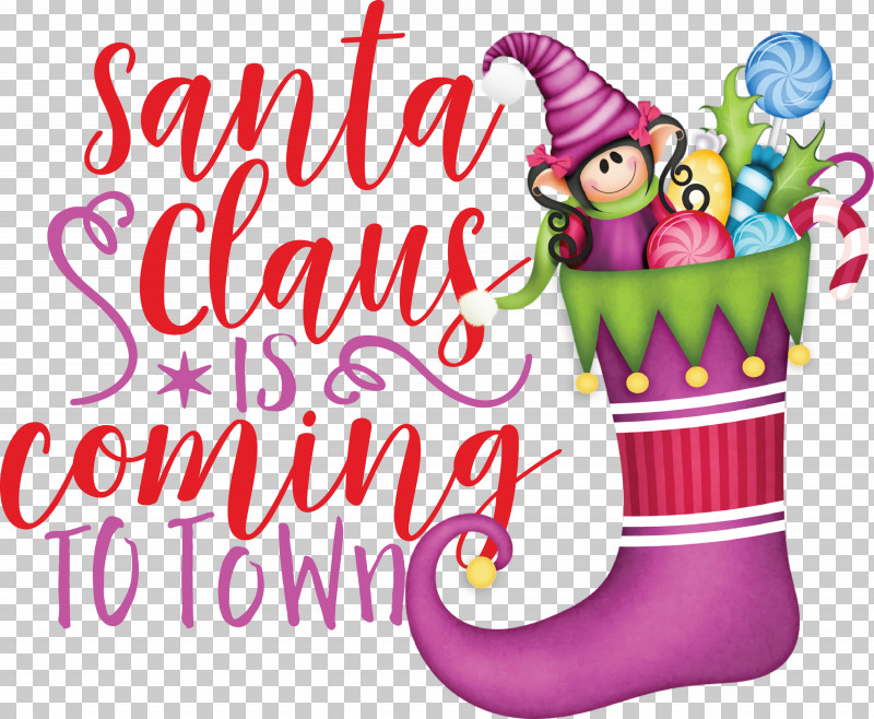 Santa Claus Is Coming Santa Claus Christmas PNG, Clipart, Artist, Christmas, Christmas Day, Christmas Stocking, Drawing Free PNG Download