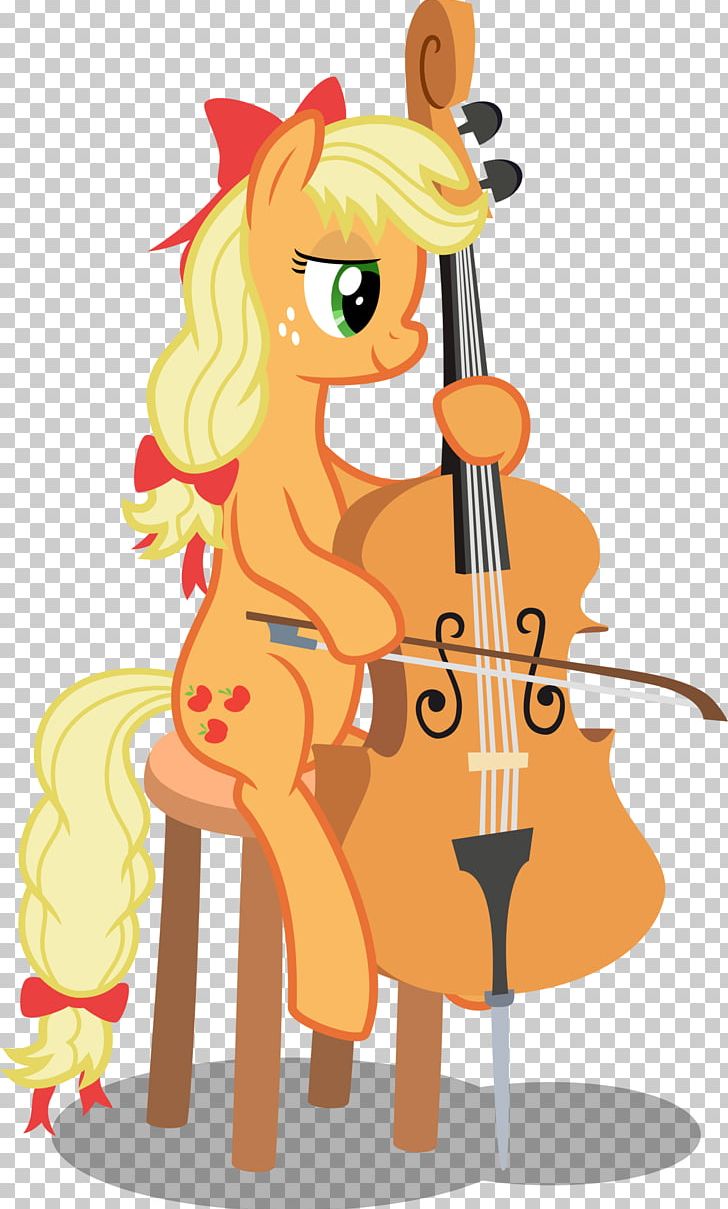 Pony Applejack Cello Pinkie Pie Rarity PNG, Clipart, Animation, Applejack, Art, Cartoon, Cellist Free PNG Download