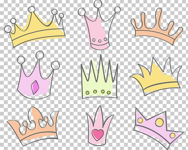 Crown Euclidean PNG, Clipart, Area, Art, Cartoon, Cartoon Painted Crown, Computer Icons Free PNG Download