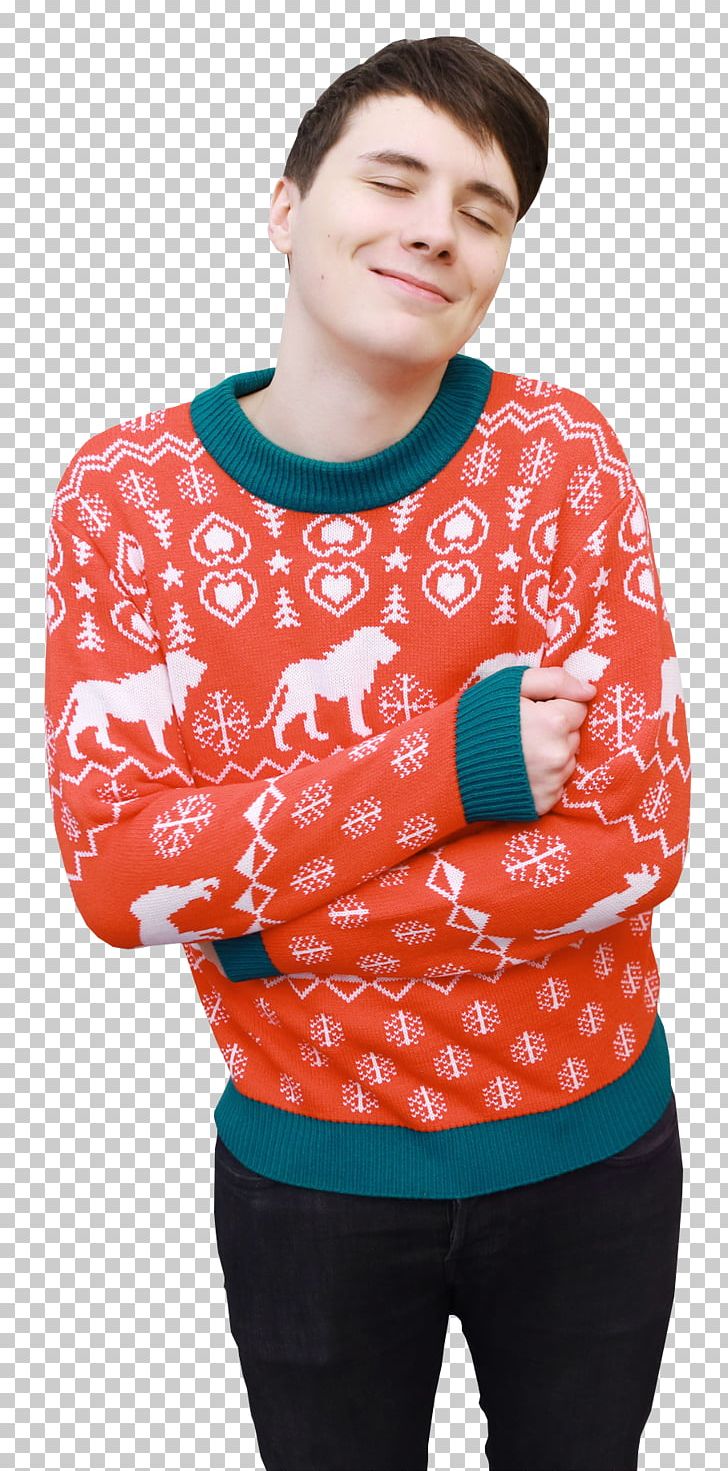 Dan Howell T-shirt Sweater Hoodie Dan And Phil PNG, Clipart, Annoying, Anyways, Christmas Day, Christmas Gift, Christmas Jumper Free PNG Download