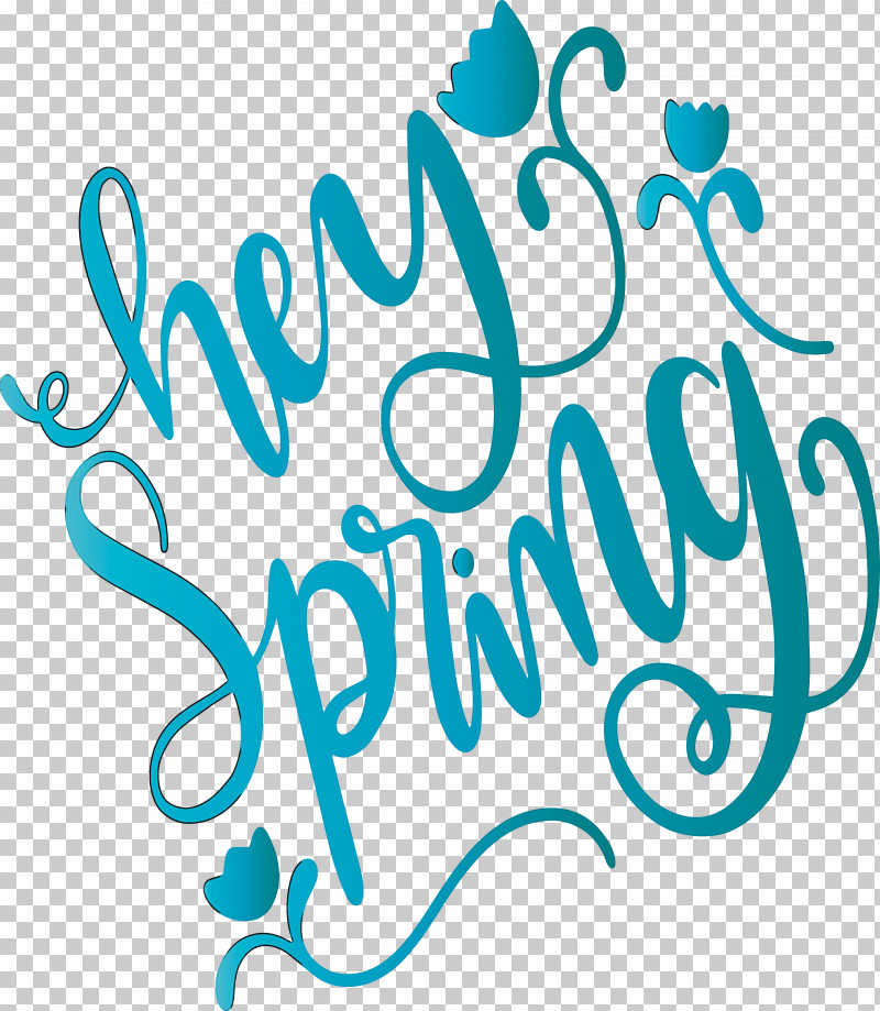 Hello Spring Spring PNG, Clipart, Calligraphy, Hello Spring, Spring, Text, Turquoise Free PNG Download