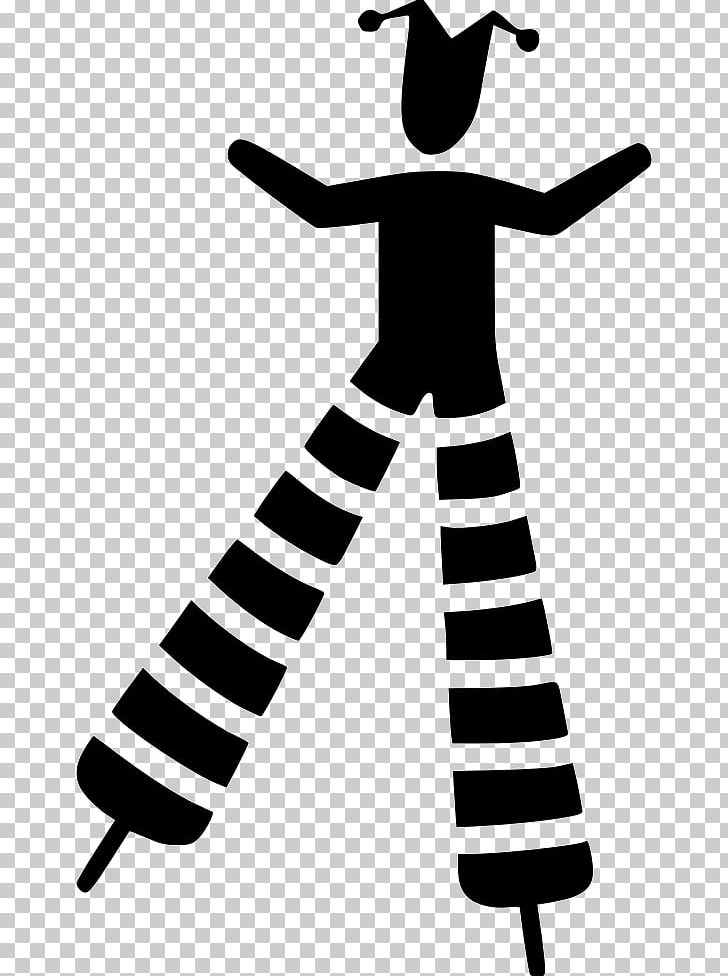 Computer Icons Circus Clown Stilts PNG, Clipart, Acrobatics, Artwork, Black And White, Cdr, Circus Free PNG Download