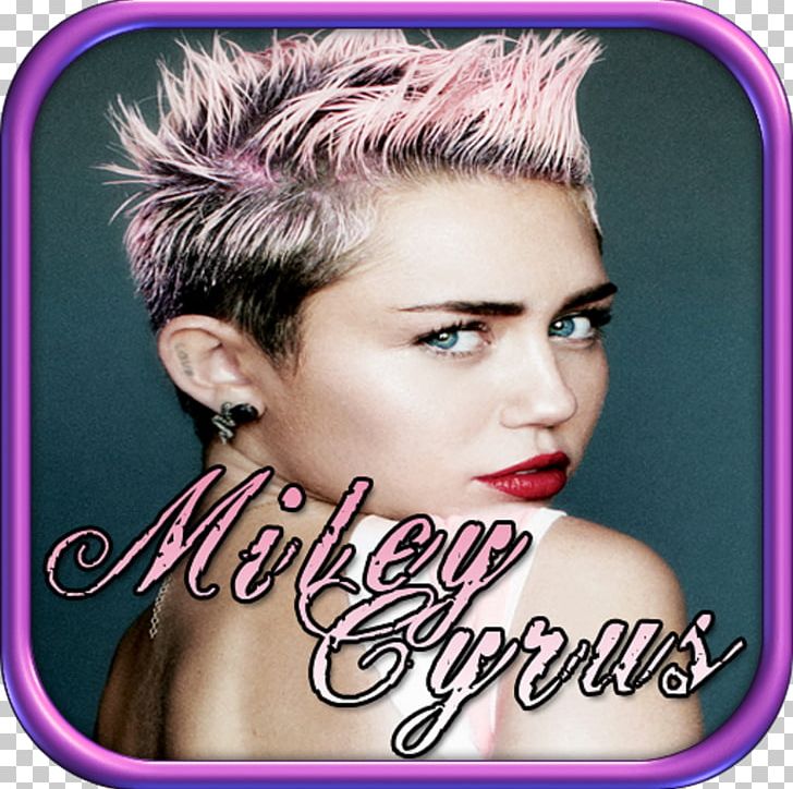 Hairstyle Miley Cyrus Hair Coloring Brown Hair Woman PNG, Clipart, Bangs, Beauty, Brown Hair, Cheek, Cyrus Free PNG Download