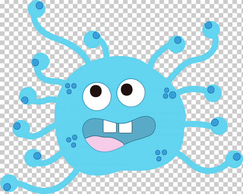 Blue Turquoise Aqua Cartoon Line PNG, Clipart, Aqua, Blue, Cartoon, Circle, Coronavirus Free PNG Download