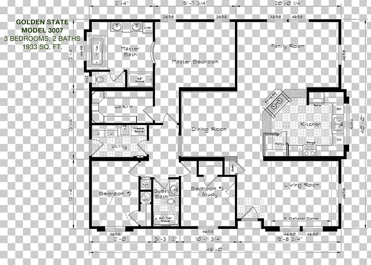 Floor Plan American Home Store Selling Champion As Well As Kit Custom Homes House Architecture PNG, Clipart, Angle, Architecture, Area, Baths, Black And White Free PNG Download