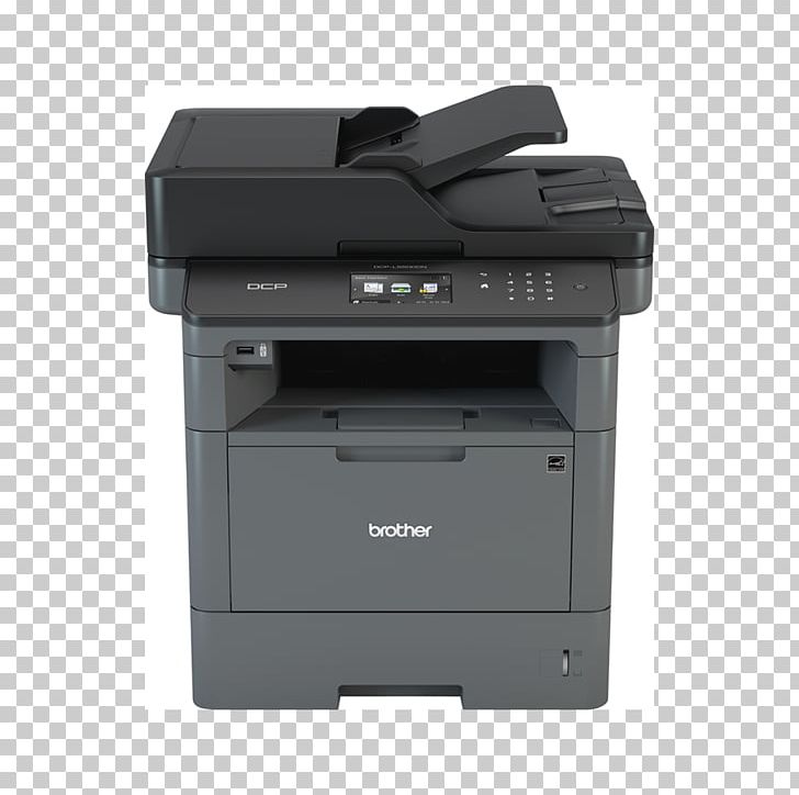 Multi-function Printer Brother Industries Brother MFC-L5700DN Copier-Fax-Printer-Scanner-40ppm-256 MB-Duplex LAN Laser Printing PNG, Clipart, Angle, Automatic Document Feeder, Brother Industries, Copier, Dots Per Inch Free PNG Download