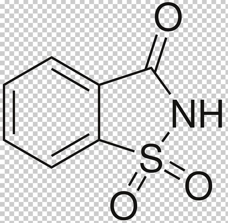 Saccharin Benzisothiazolinone Sugar Substitute Chemical Substance Phthalic Anhydride PNG, Clipart, Angle, Area, Biocide, Black, Black And White Free PNG Download