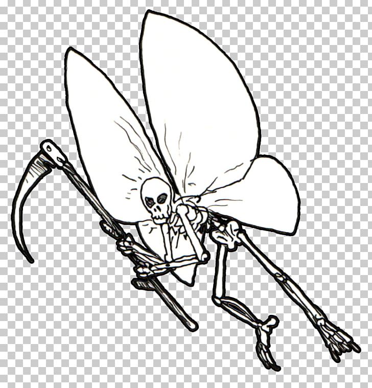 Insect Line Art Cartoon Pollinator PNG, Clipart, Animals, Artwork, Black And White, Cartoon, Fictional Character Free PNG Download