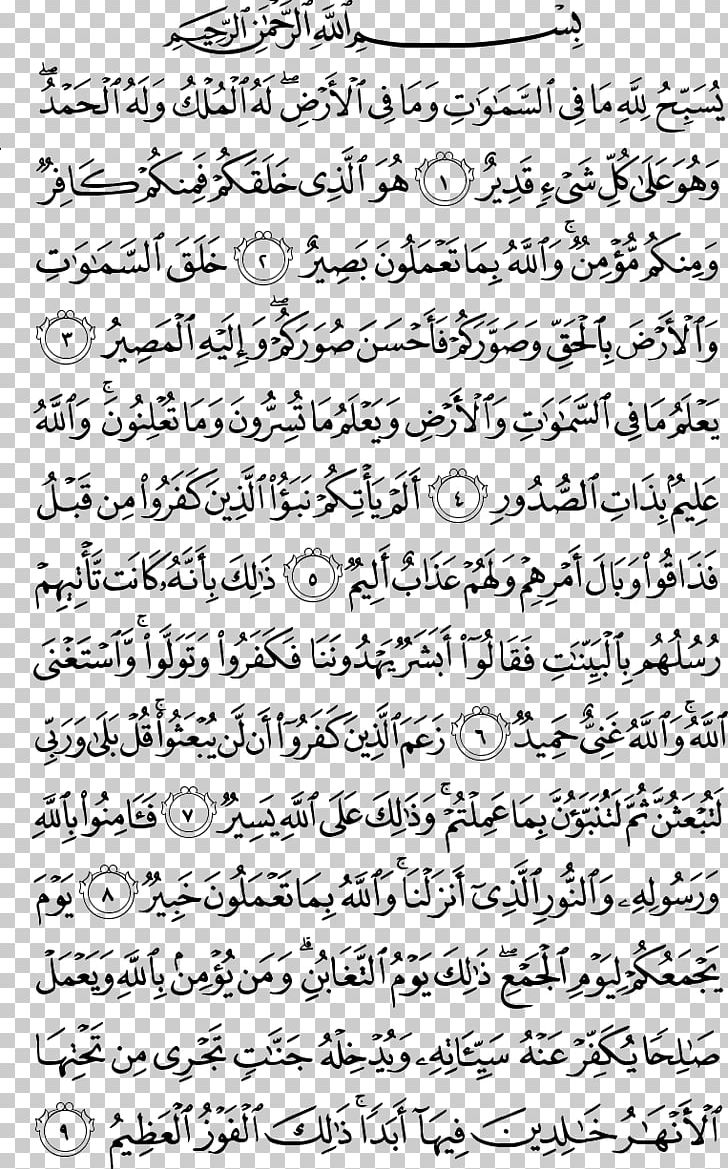 Qur'an At-Taghabun Surah At-Talaq Noble Quran PNG, Clipart,  Free PNG Download