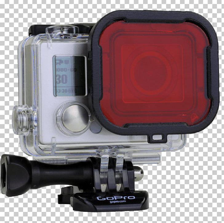 GoPro Hero 4 Photographic Filter Underwater Diving Red PNG, Clipart, Camera, Camera Accessory, Camera Lens, Electronics, Gopro Free PNG Download