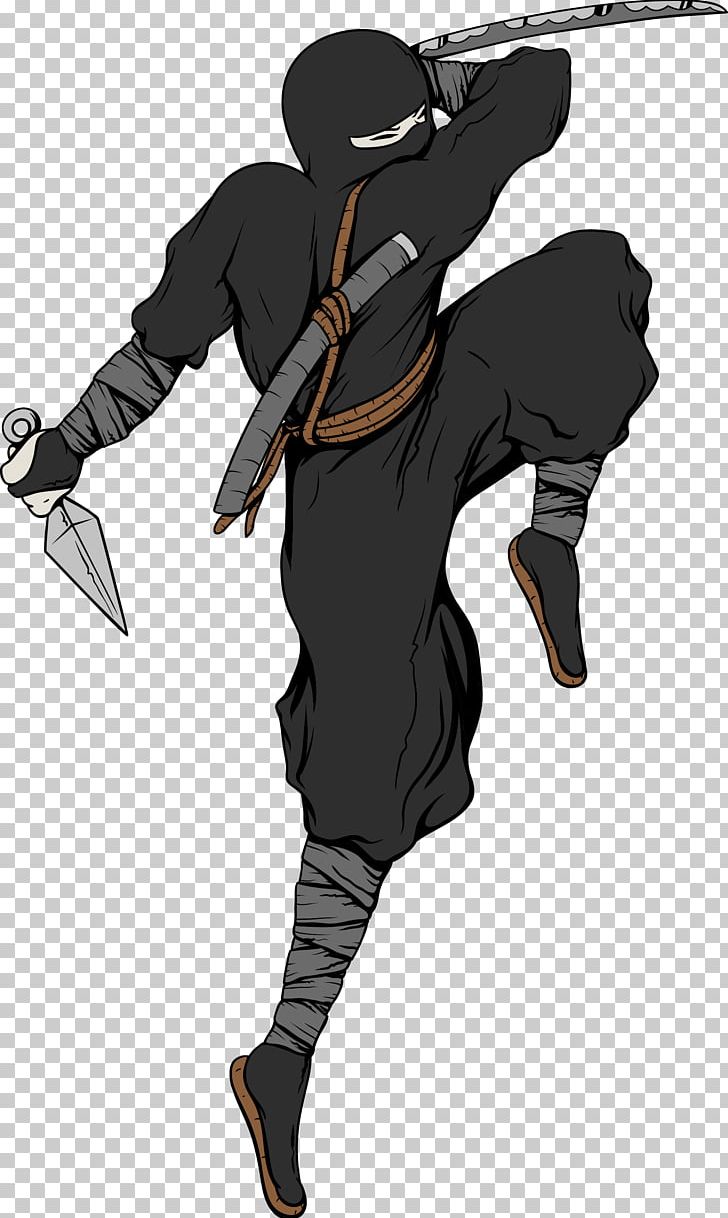 Ninja Ninjutsu Sticker Martial Arts Warrior PNG, Clipart, Art, Black, Bodyguard, Cartoon, Combat Free PNG Download