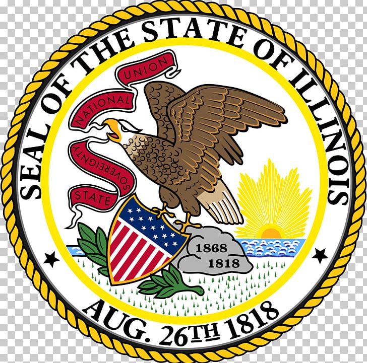 Flag And Seal Of Illinois Illinois Secretary Of State Governor Of Illinois United States Senate PNG, Clipart, Area, Barack Obama, Beak, Brand, Crest Free PNG Download