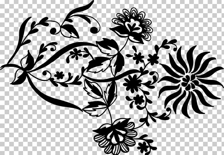 Flower Art PNG, Clipart, Art, Black, Black And White, Branch, Butterfly Free PNG Download