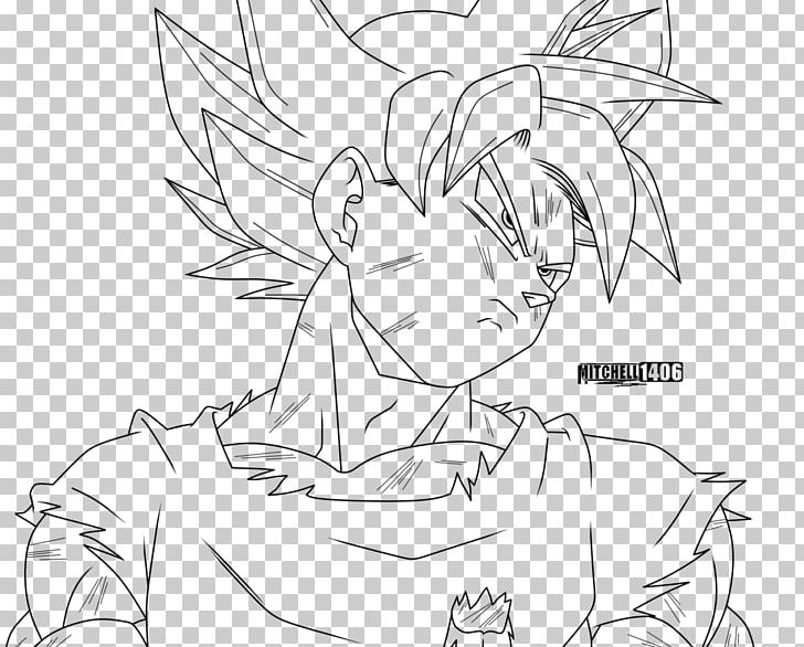 Goku Beerus Vegeta Line Art Drawing PNG, Clipart, Anime, Arm, Artwork, Beerus, Black Free PNG Download