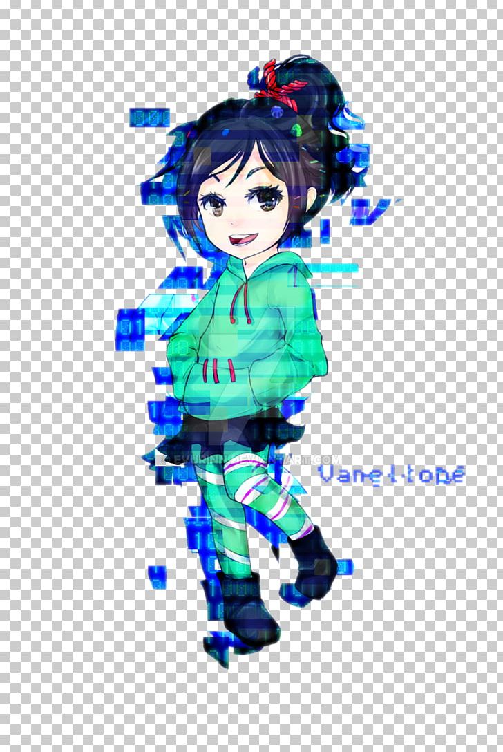 Vanellope Von Schweetz Fan Art Drawing PNG, Clipart, Aesthetic Effect, Art, Blue, Character, Costume Free PNG Download