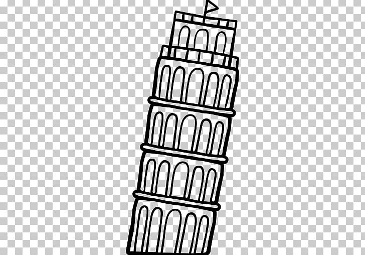 Leaning Tower Of Pisa Computer Icons Font PNG, Clipart, Angle, Area, Black, Black And White, Chartres Cathedral Free PNG Download