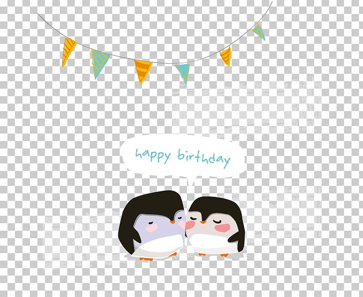 Penguin Wedding Invitation Greeting Card Birthday PNG, Clipart, Bird, Birthday Background, Birthday Card, Birthday Vector, Computer Wallpaper Free PNG Download