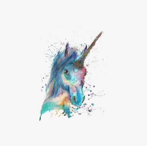 Watercolor Unicorn PNG, Clipart, Beast, Children, Children Illustrations, Color, Color Unicorn Free PNG Download