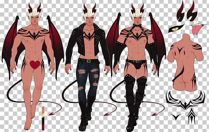 Demon Drawing Illustration Costume Design PNG, Clipart,  Free PNG Download
