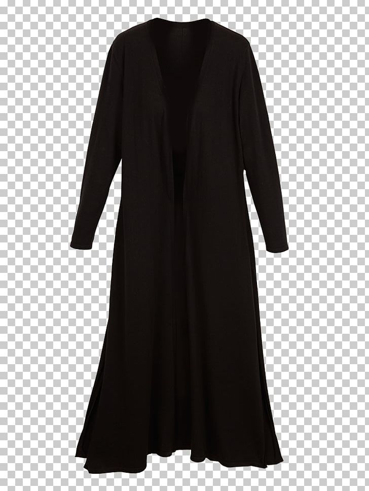 Little Black Dress Sleeve Outerwear Coat PNG, Clipart, Black, Black M, Clothing, Coat, Day Dress Free PNG Download