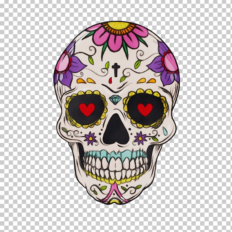 Skull Art PNG, Clipart, Body Art, Calavera, Day Of The Dead, Flash, La ...