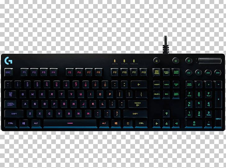 Computer Keyboard Logitech G810 Orion Spectrum Gaming Keypad USB Video Game PNG, Clipart, Computer, Computer Hardware, Computer Keyboard, Electrical Switches, Electronic Device Free PNG Download
