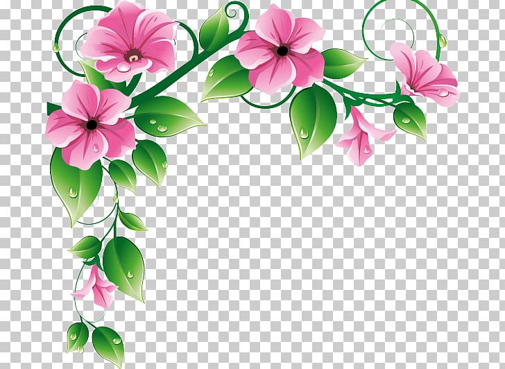 Cut Flowers Floral Design PNG, Clipart, Annual Plant, Artificial Flower, Blossom, Border, Branch Free PNG Download
