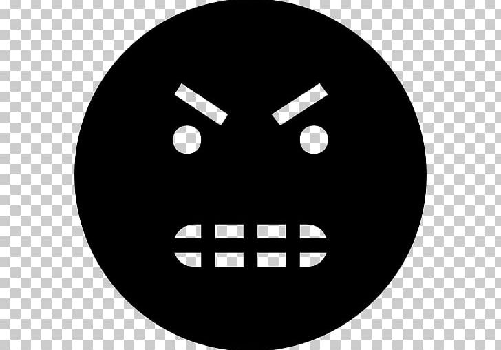 Emoticon Smiley Anger Face Emoji PNG, Clipart, Anger, Anger Management, Black, Black And White, Computer Icons Free PNG Download