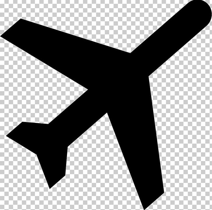 Airplane Computer Icons Flight PNG, Clipart, Aircraft, Airplane, Air Travel, Angle, Black Free PNG Download