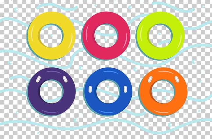 Yellow Swim Ring Red Green PNG, Clipart, Area, Blue, Brand, Circle, Color Free PNG Download