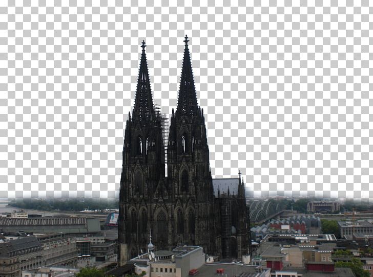 Cologne Cathedral Architecture Cartoon PNG, Clipart, Ancient, Ancient Architecture, Architecture, Black And White, Building Free PNG Download
