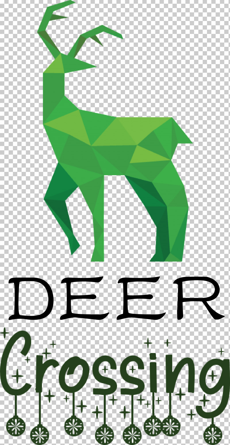 Deer Crossing Deer PNG, Clipart, Behavior, Deer, Deer Crossing, Leaf, Logo Free PNG Download