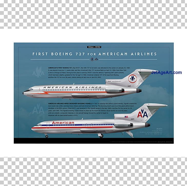 Narrow-body Aircraft Boeing 727 Airline Delta Air Lines Jet Age PNG, Clipart, Advertising, Aerospace Engineering, Air, Airplane, American Airlines Free PNG Download