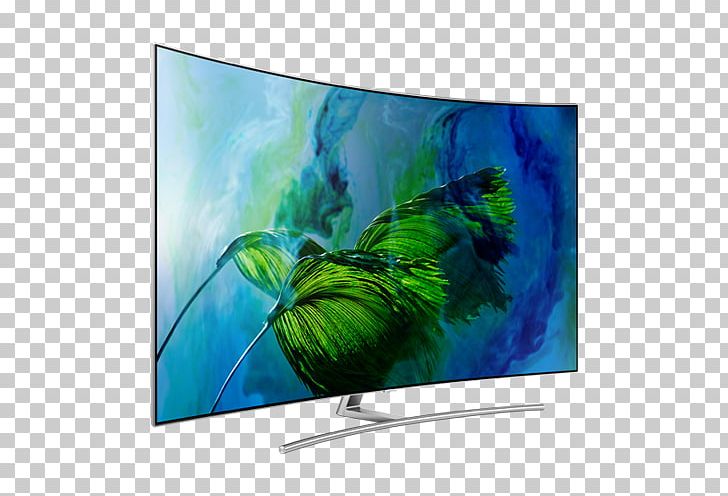 Samsung Q8C Quantum Dot Display 4K Resolution Television LED-backlit LCD PNG, Clipart, 3d Television, 4k Resolution, Computer Monitor, Curved, Display Device Free PNG Download