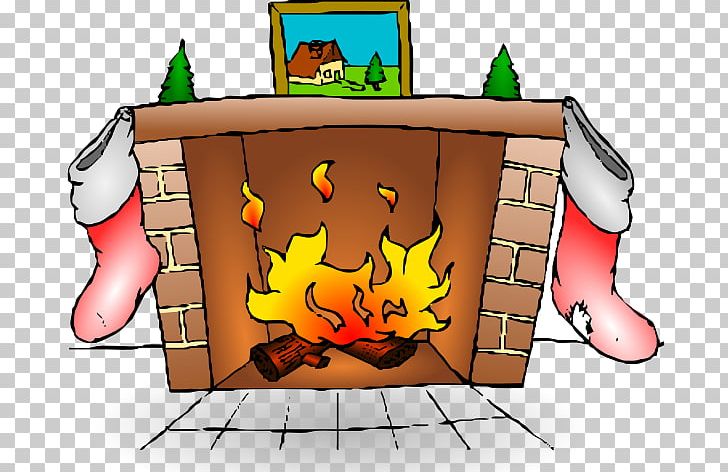 Santa Claus Fireplace Mantel Christmas PNG, Clipart, Art, Cartoon, Chimney, Christmas, Christmas Card Free PNG Download