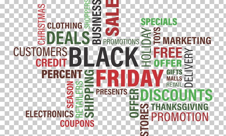 black friday cyber monday retail word discounts and retail word