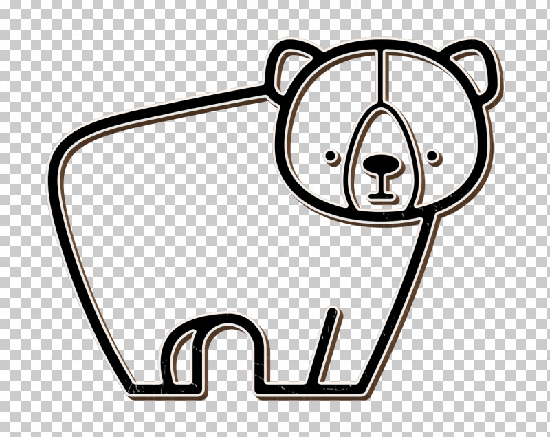 Bear Icon Forest Animals Icon PNG, Clipart, American Black Bear, Animal Track, Bear Icon, Bears, Dog Free PNG Download