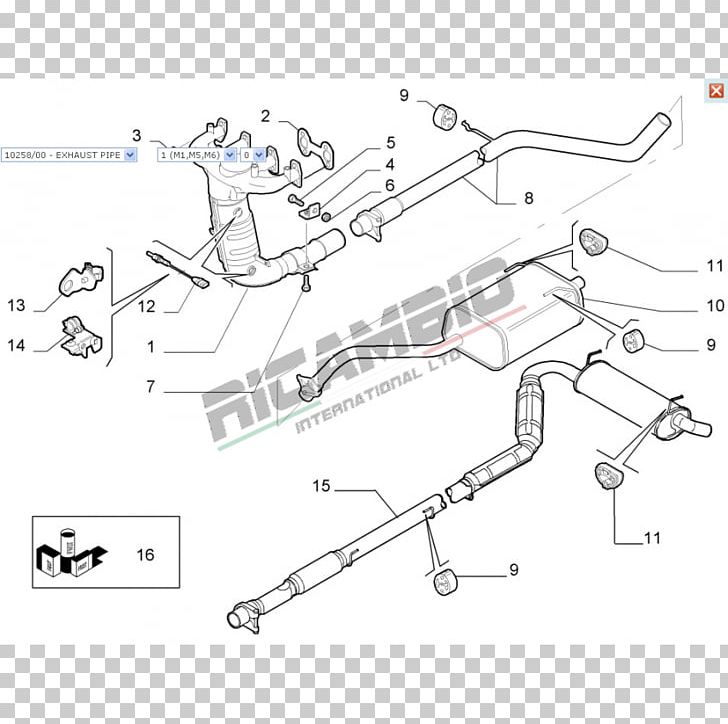 Exhaust System Fiat Automobiles Fiat Punto Car Harley-Davidson Sportster PNG, Clipart, Angle, Are, Auto Part, Black And White, Car Free PNG Download