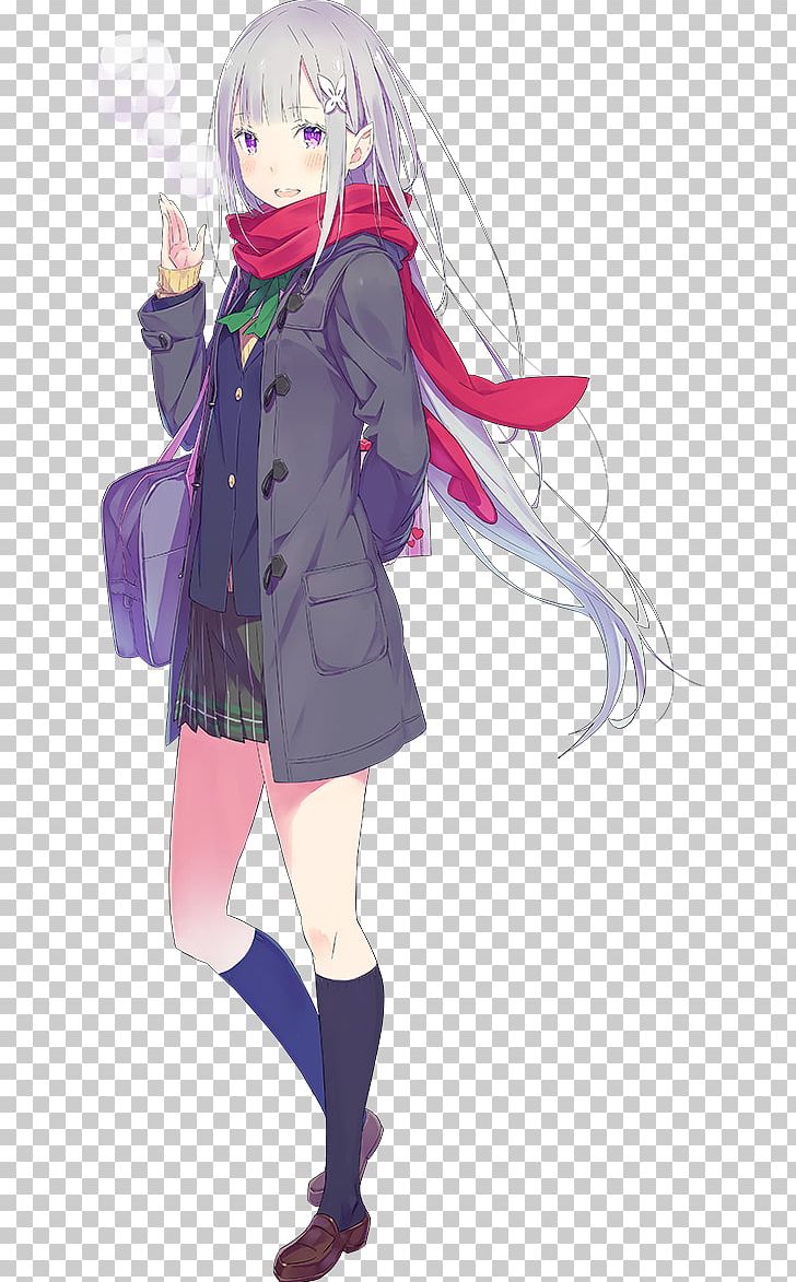 MF Bunko J Illustrator Light Novel Re:Zero − Starting Life In Another World Anime PNG, Clipart, Anime, Black Hair, Brown Hair, Bunco, Cartoon Free PNG Download
